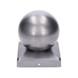 Strieška plechová, 100x100mm s guľou ø 80mm Strieška plechová, 100x100mm s guľou ø 80mm